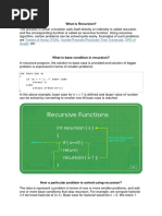 DSA With Java - Unit4 | PDF | Recursion | Theoretical Computer Science