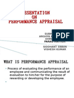 Presentation ON Performance Appraisal