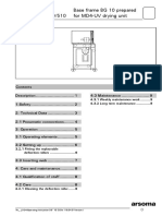 Base Frame BG 10 Prepare MD4 Uv Drying