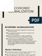 Economic Globalization