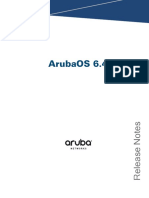 ArubaOS 6.4 Release Notes PDF