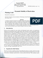 The Transverse Dynamic Stability of Hard-Chine Planing Craft PDF