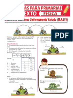 M.R.U.V: Movimiento Rectilíneo Uniformemente Variado