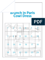 Brunch in Paris Dress Templates PDF