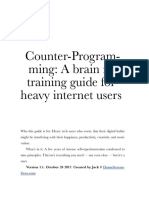 Counter Programming A Brain Retraining Guide For Heavy Internet Users PDF