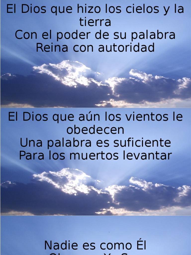 El Dios Que Adoramos PDF