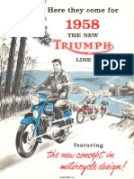 58 Triumph Brochure