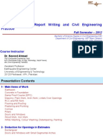 CE-415 Technical Report Writing and Civil Engineering Practice