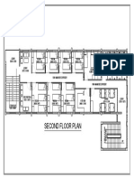 Second Floor Plan: WC 1050x1200 WC 1050x1200 WC 1063x1200 WC 1063x1200