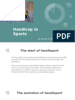 Handicap in Sports