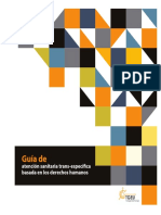 Guía de Atención Sanitaria Transespefíca Basada en Los DDHH - TGEU PDF