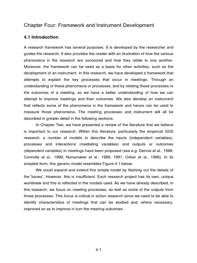 ch4 Framework and Validation PDF | PDF | Validity (Statistics) | Factor ...