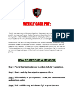 Weekly Cash PDF:: How To Become A Member