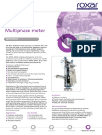 Roxar Multiphase Meter: Production & Process Solutions