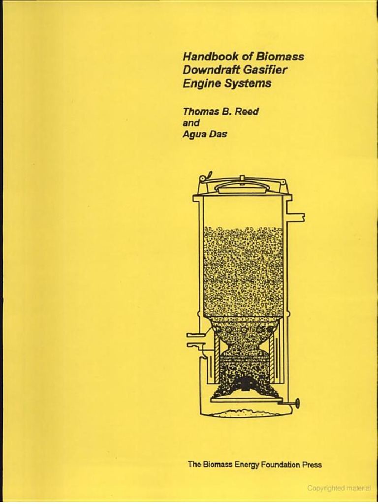 Biomass Downdraft Gasifier Handbook | PDF | Science & Mathematics