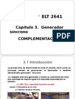 COMPLEMENTO CAP. 3 Generador - Síncrono