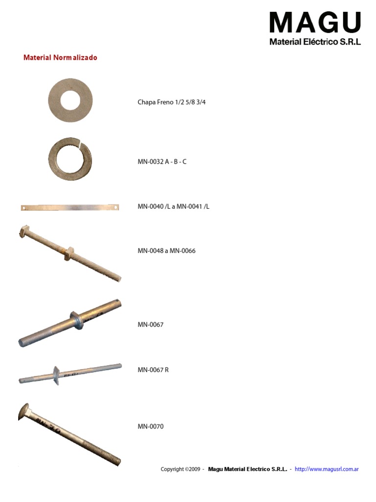 Catalogo Magu | PDF | Technology & Engineering