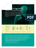 SAP S4 HANA For Fashion - Groupsoft US Inc.