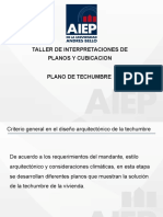 6ta Clase de Taller de Interptreacion de Plano y Cubicacion. PLANO DE TECHUMBRE 2da Parte