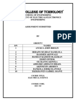 Yaba College of Tchnology: Course Title: Electrical Science