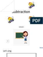 Maths Subtraction