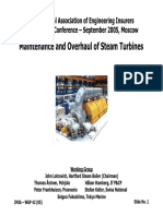 Maintenance of Steam Turbines PDF
