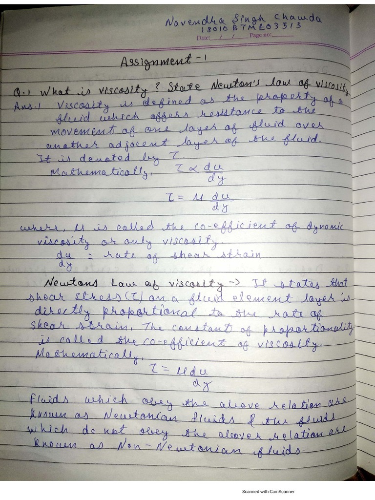 FM Assignment 1,2,3 - Navendra Singh Chawda PDF | PDF