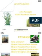 Ethanol Production: John Nowatzki NDSU Extension Service