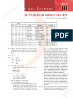 The RH Blood Group System: Tudy ID Nswers