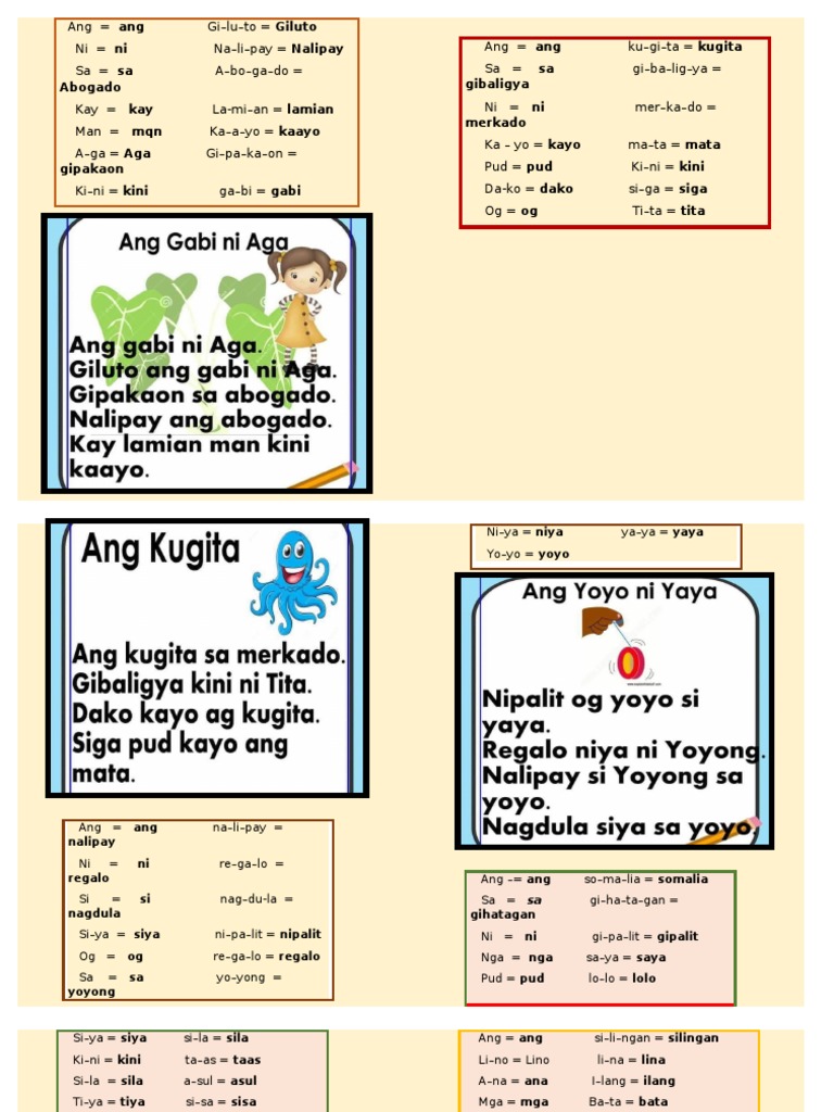 Binisayang Basahon | PDF