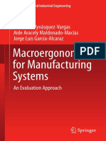 Macroergonomics For Manufacturing Systems - An Evaluation Approach PDF