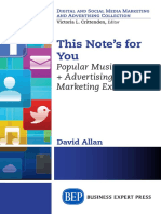 This Note's For You: Popular Music + Advertising Marketing Excellence