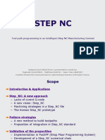 Step NC: Tool Path Programming in An Intelligent Step NC Manufacturing Context