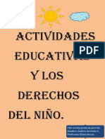 Actividades Educativas y Los Derechos Del Niño PDF