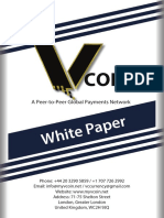 White P Aper: A Peer-to-Peer Global Payments Network