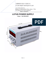 Wuxi Lotus Import And Export Co Power Supply Specs