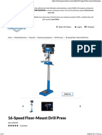 16-Speed Floor-Mount Drill Press - Princess Auto