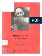 (David Blake) Hanns Eisler (Contemporary Music Stu PDF