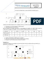 Série D'exercices - SVT Série Génétique Humaine 2013 - Bac Sciences Exp (2012-2013) MR Messaoudi Mohsen PDF