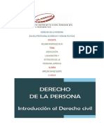 Derecho de La Persona