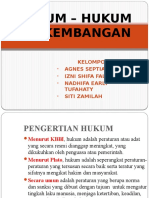 Hukum - Hukum Perkembangan