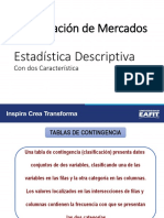 3 - Estadística Descriptiva Con Dos Caracteristicas - Ok PDF