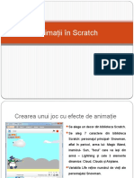 Animații În Scratch