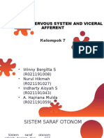 AUTONOMIC NERVE SYSTEM AND VISCERAL AFFERENT