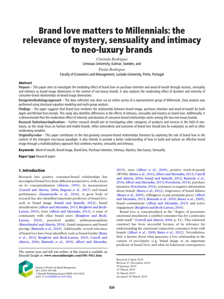 Brand Management, PDF, Luxury Goods