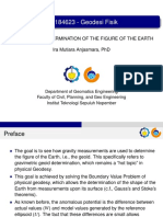 Gravimetric Determination of The Figure of The Earth