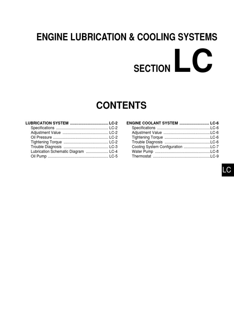 Engine Lubrication and Cooling Systems | PDF | Thermostat | Pump