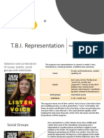 T.B.I. Representation: Analysis