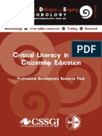 Critical Literacy in Global Citizenship