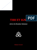 Tibi Et Igni: Actvs in Domine Satanas - Windson Trevizoli